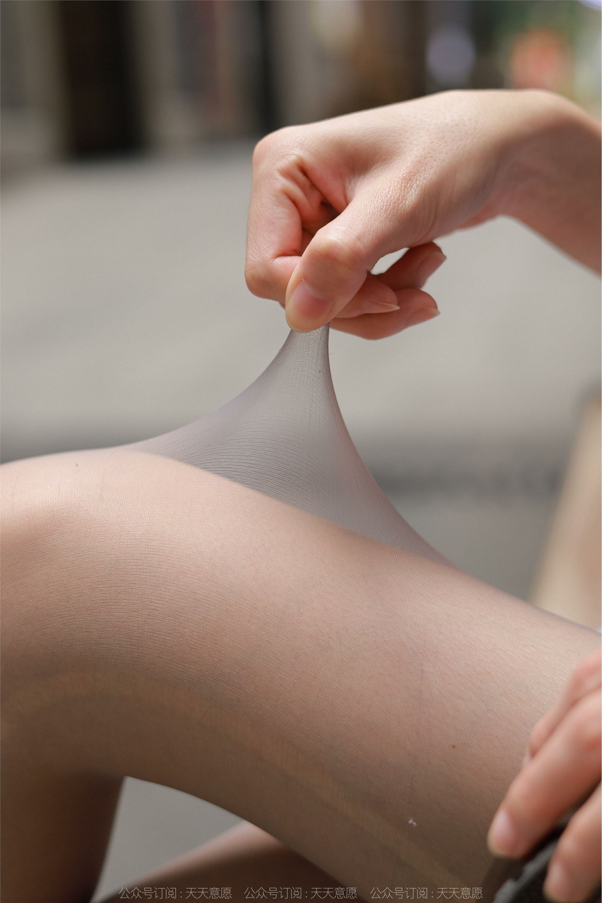 IESS异思趣向 2022.06.07 丝享家 1110：团团《灰丝蓝色短裙》